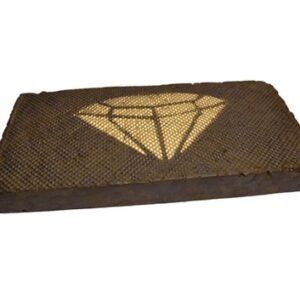 Moroccan Gold Stamp Diamond Hash