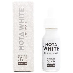 MOTA – White CBD Tincture DE (375mg CBD)