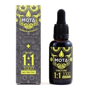 Mota – THC/CBD 1:1 Tincture (500mg / 500mg)